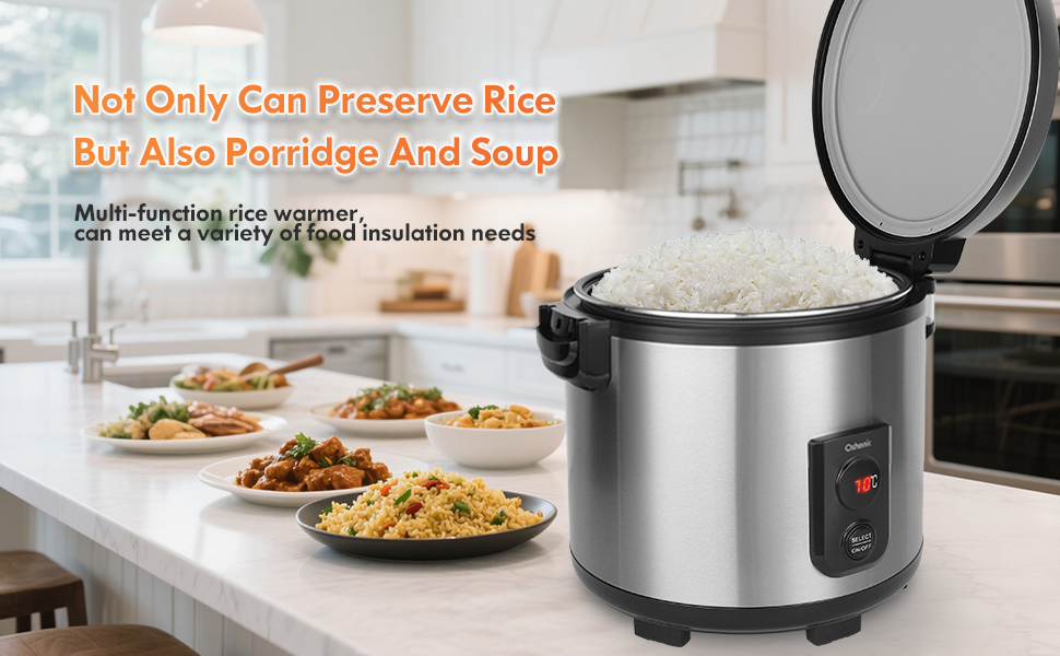 Professional Catering Rice Warmer: 24‑Hour Stable Warming to Keep Rice at Peak Taste