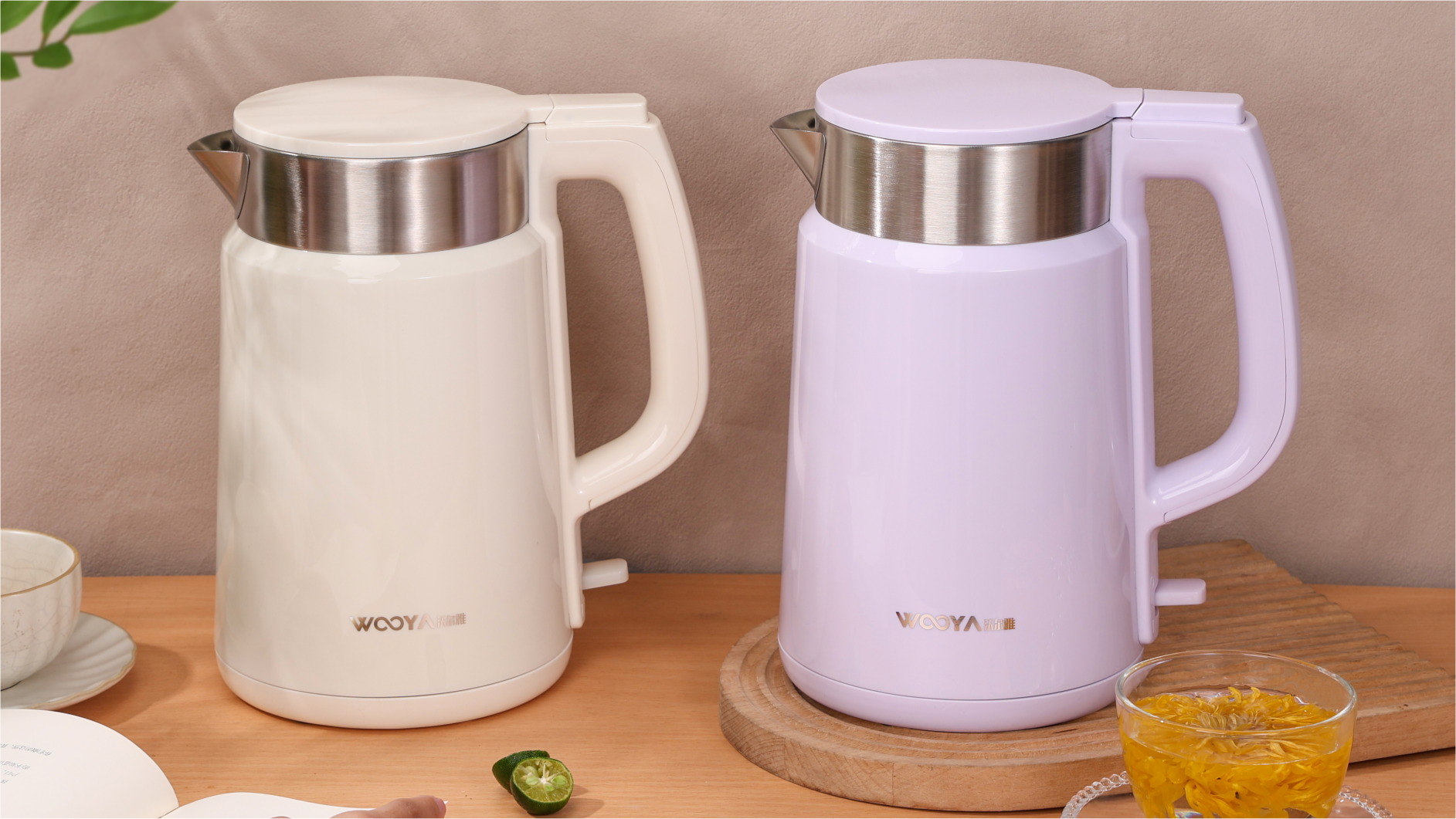 Double Wall Electric Kettle – Safe Scald Protection for Every Home